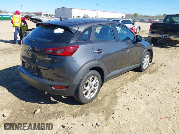 2016 Mazda CX-3 Touring with VIN JM1DKBC70G0114199, listed as a IAAI auction lot 41854234 with 70,908 mi miles. Bid and sale history available at carsss.com. Image 4.