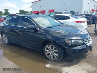 2016 Chevrolet Impala LT with VIN 2G1115S30G9122629, listed as a IAAI auction lot 42111029 with 166,357 mi miles. Bid and sale history available at carsss.com. Image 1.
