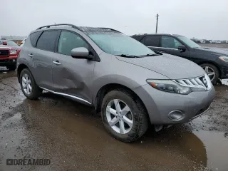 2009 Nissan Murano SL with VIN JN8AZ18W39W146206, listed as a Copart auction lot 53660205 with 242,610 mi miles and Salvage Title. Bid and sale history available at carsss.com. Image 4.