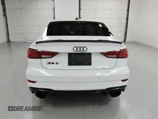 2019 Audi RS 3 with VIN WUABWGFF8KA905081, listed as a Copart auction lot 54592515 with 74,616 mi miles and Salvage title. Bid and sale history available at DreamBid. Image 6.