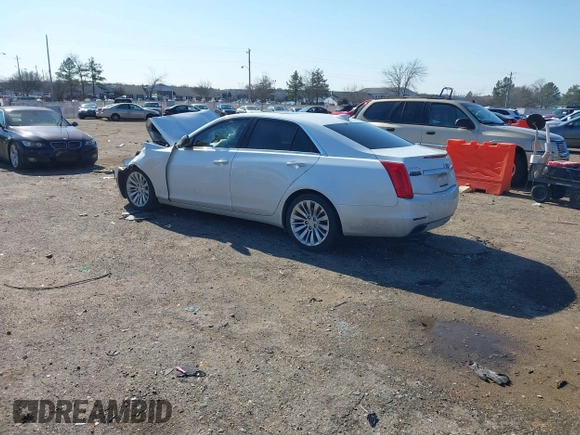 2016 Cadillac CTS Luxury Collection AWD with VIN 1G6AX5SX8G0114543, listed as a IAAI auction lot 41398389 with 114,336 mi miles and . Bid and sale history available at DreamBid. Image 3.