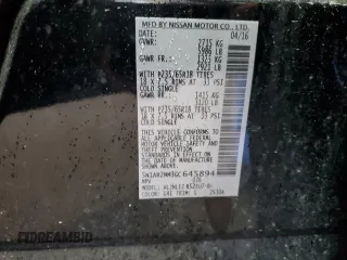 2016 Nissan Pathfinder Platinum with VIN 5N1AR2MM3GC645894, listed as a Copart auction lot 65990325 with 141,486 mi miles and Salvage title. Bid and sale history available at DreamBid. Image 14.