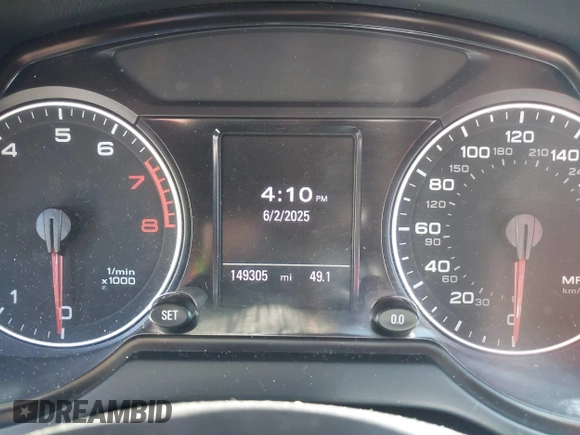 2012 Audi Q5 Premium Plus with VIN WA1DKAFP5CA135084, listed as a IAAI auction lot 42346976 with 149,305 mi miles and . Bid and sale history available at DreamBid. Image 7.