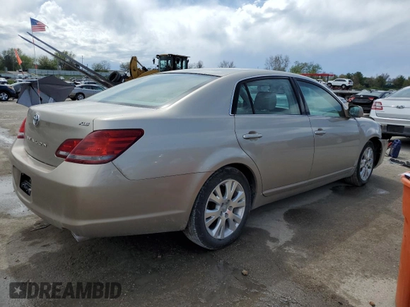2008 Toyota Avalon XL with VIN 4T1BK36B88U264371, listed as a Copart auction lot 52766235 with Not Provided miles and Salvage Title. Bid and sale history available at DreamBid. Image 3.