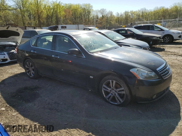 2007 Infiniti M Sport with VIN JNKAY01E97M311712, listed as a Copart auction lot 53628325 with Not Provided miles and Salvage Title. Bid and sale history available at carsss.com. Image 4.