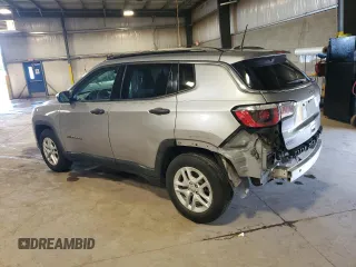 2019 Jeep Compass Sport z VIN 3C4NJCAB2KT636784, wystawiony jako Copart lot #63831145 z przebiegiem 48 699 mil mil oraz Szkoda całkowita • Salvage title. Historia ofert i sprzedaży dostępna na DreamBid. Obrazek 2.