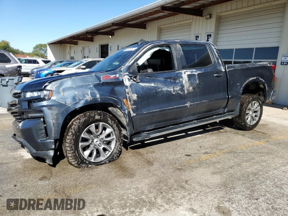 2021 Chevrolet Silverado 1500 RST with VIN 1GCUYEED2MZ131029, listed as a Copart auction lot 73253534 with 0 mi miles and Clean Title. Bid and sale history available at carsss.com. Image 1.