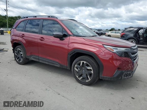 2025 Subaru Forester Limited with VIN JF2SLDRC5SH498089, listed as a Copart auction lot 59038595 with 1,631 mi miles and Clean title. Bid and sale history available at DreamBid. Image 4.