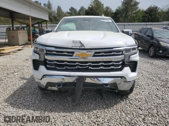 2023 Chevrolet Silverado 1500 LTZ with VIN 2GCUDGED2P1138907, listed as a Copart auction lot 50476505 with 26,017 mi miles and Salvage Title. Bid and sale history available at DreamBid. Image 5.