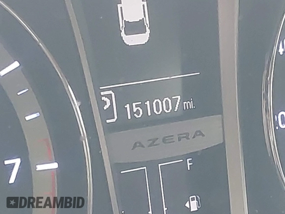 2013 Hyundai Azera with VIN KMHFG4JGXDA227569, listed as a IAAI auction lot 42384304 with 151,007 mi miles and . Bid and sale history available at DreamBid. Image 15.