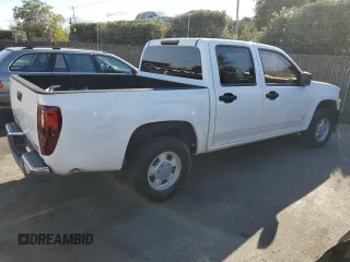 2007 GMC Canyon SLE1 with VIN 1GTCS139378248181, listed as a Copart auction lot 78543044 with 142,280 mi miles and Salvage Title. Bid and sale history available at carsss.com. Image 3.