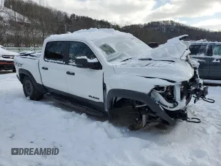 2024 Ram 1500 TRX with VIN 1C6SRFU97RN201735, listed as a Copart auction lot 41568435 with 6,378 mi miles and Salvage Title. Bid and sale history available at carsss.com. Image 4.
