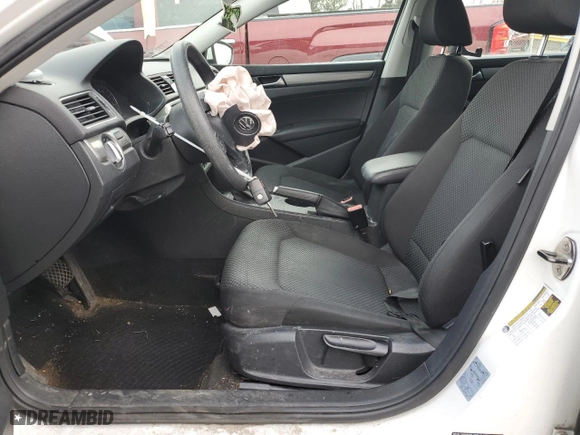 2012 Volkswagen Passat S w/Appearance with VIN 1VWAH7A31CC039260, listed as a Copart auction lot 47003745 with 91,441 mi miles and Salvage Title. Bid and sale history available at carsss.com. Image 7.