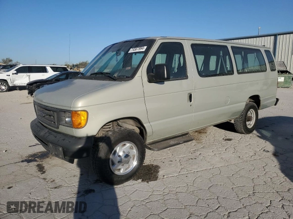 2006 Ford Econoline Passenger XL with VIN 1FBSS31L66DA90712, listed as a Copart auction lot 74567994 with 274,820 mi miles and Clean Title. Bid and sale history available at DreamBid. Image 1.