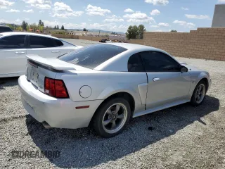 2003 Ford Mustang GT Deluxe with VIN 1FAFP42X93F311182, listed as a Copart auction lot 51703045 with 239,232 mi miles and Clean Title. Bid and sale history available at carsss.com. Image 3.