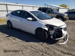 2016 Kia Forte LX with VIN KNAFK4A60G5614913, listed as a Copart auction lot 47882165 with 85,573 mi miles and Salvage Title. Bid and sale history available at carsss.com. Image 4.