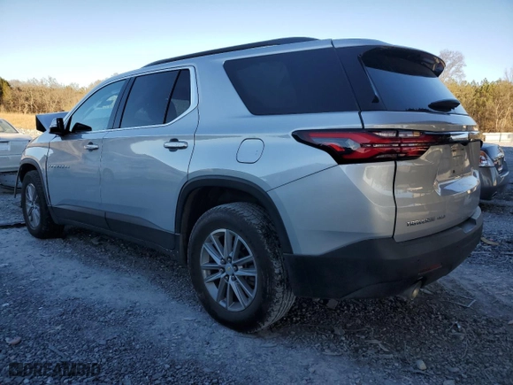 2022 Chevrolet Traverse LT Cloth with VIN 1GNEVGKW3NJ110423, listed as a Copart auction lot 41811205 with 84,513 mi miles and Non Repairable. Bid and sale history available at carsss.com. Image 2.