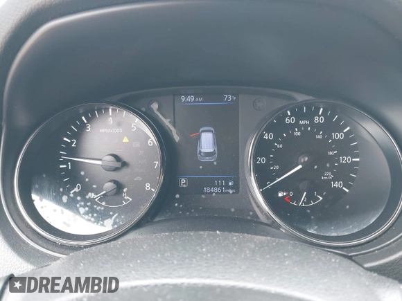 2018 Nissan Rogue SV with VIN JN8AT2MT8JW465012, listed as a IAAI auction lot 39376292 with 184,861 mi miles and . Bid and sale history available at DreamBid. Image 7.