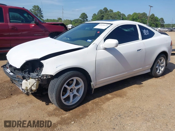 2006 Acura RSX with VIN JH4DC54846S012119, listed as a IAAI auction lot 42028137 with 128,762 mi miles. Bid and sale history available at carsss.com. Image 2.