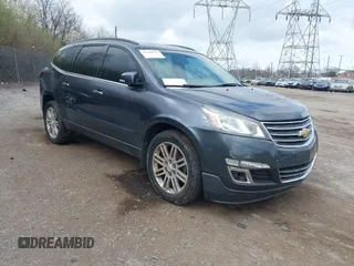 2014 Chevrolet Traverse LT with VIN 1GNKVGKD5EJ252094, listed as a IAAI auction lot 41930221 with 125,323 mi miles. Bid and sale history available at carsss.com. Image 1.