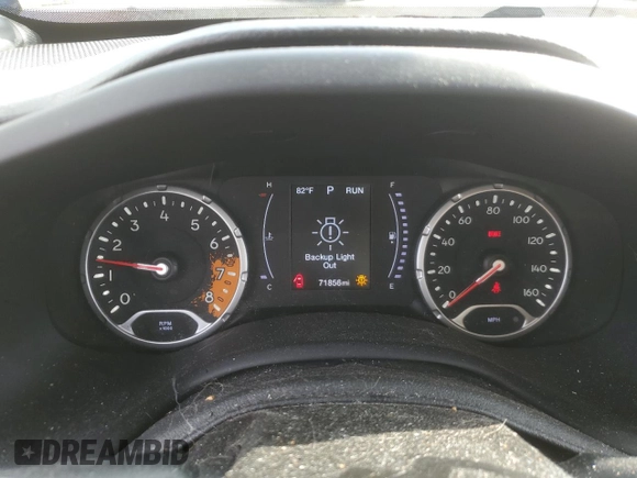2018 Jeep Renegade Sport with VIN ZACCJBAB8JPJ42563, listed as a Copart auction lot 64049415 with 71,856 mi miles and Salvage title. Bid and sale history available at DreamBid. Image 9.