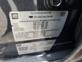2022 GMC Sierra 1500 Limited Elevation with VIN 1GTU9CET5NZ180588, listed as a Copart auction lot 78836804 with 43,329 mi miles and Salvage Title. Bid and sale history available at carsss.com. Image 14.