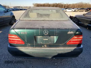 1997 Mercedes-Benz S with VIN WDBGA70G7VA338867, listed as a Copart auction lot 88729105 with 122,541 mi miles and Clean Title. Bid and sale history available at DreamBid. Image 6.