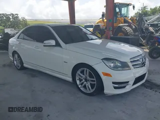 2012 Mercedes-Benz C 250 Sport with VIN WDDGF4HB3CR194863, listed as a IAAI auction lot 42469845 with 140,398 mi miles and . Bid and sale history available at DreamBid. Image 1.