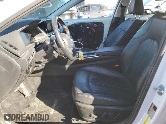 2021 Hyundai Sonata Hybrid Limited with VIN KMHL54JJ5MA024822, listed as a Copart auction lot 41741155 with 127,046 mi miles and Salvage Title. Bid and sale history available at carsss.com. Image 7.