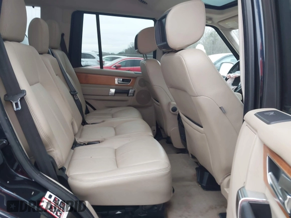 2012 Land Rover LR4 Lux with VIN SALAK2D44CA608084, listed as a IAAI auction lot 41570363 with 133,869 mi miles and . Bid and sale history available at DreamBid. Image 8.