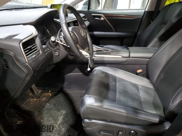 2021 Lexus RX with VIN 2T2HZMDA4MC277535, listed as a Copart auction lot 42351235 with 55,688 mi miles and Salvage Title. Bid and sale history available at carsss.com. Image 7.