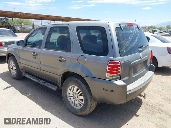 2006 Mercury Mariner Convenience with VIN 4M2YU56ZX6DJ04338, listed as a IAAI auction lot 42564945 with 99,570 mi miles and . Bid and sale history available at DreamBid. Image 3.