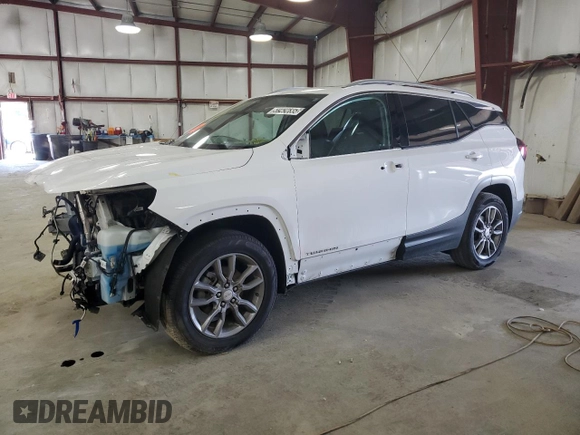 2022 GMC Terrain SLT with VIN 3GKALVEV0NL167115, listed as a Copart auction lot 59292835 with 93,799 mi miles and Salvage title. Bid and sale history available at DreamBid. Image 1.
