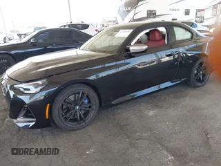 2022 BMW 2 Series M240i xDrive with VIN 3MW53CM02N8C51802, listed as a IAAI auction lot 42478351 with 16,695 mi miles and . Bid and sale history available at DreamBid. Image 18.
