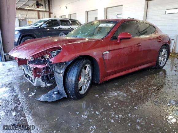 2012 Porsche Panamera with VIN WP0AA2A74CL013572, listed as a Copart auction lot 44519805 with 145,545 mi miles and Salvage Title. Bid and sale history available at carsss.com. Image 1.