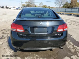 2006 Lexus GS 300 with VIN JTHCH96S560009920, listed as a Copart auction lot 77419604 with 0 mi miles and Salvage Title. Bid and sale history available at carsss.com. Image 6.