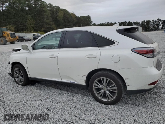 2014 Lexus RX 450h with VIN JTJZB1BA3E2009863, listed as a Copart auction lot 80414024 with 130,128 mi miles and Salvage title. Bid and sale history available at DreamBid. Image 2.