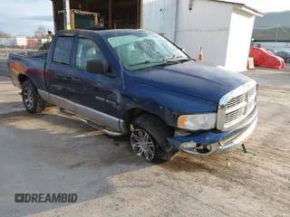 2005 Dodge 1500 ST with VIN 1D7HU18N85S317703, listed as a IAAI auction lot 41192600 with 187,740 mi miles and . Bid and sale history available at carsss.com. Image 1.