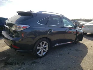 2010 Lexus RX 350 with VIN 2T2ZK1BAXAC025777, listed as a Copart auction lot 45838745 with 135,159 mi miles and Salvage Title. Bid and sale history available at carsss.com. Image 3.