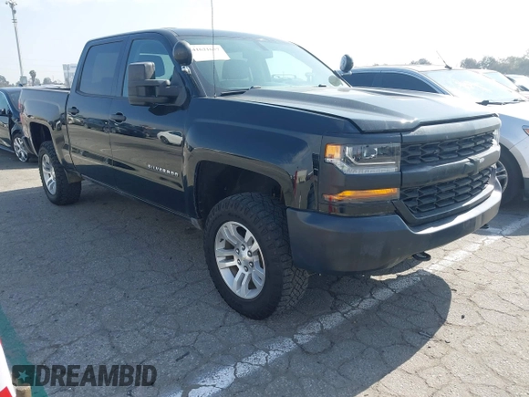 2018 Chevrolet Silverado 1500 Work Truck with VIN 3GCUKNEC6JG463656, listed as a IAAI auction lot 41621657 with 151,580 mi miles. Bid and sale history available at carsss.com. Image 1.