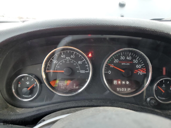 2017 Jeep Wrangler Unlimited Rubicon with VIN 1C4BJWFG7HL658924, listed as a Copart auction lot 83035294 with 95,031 mi miles and Salvage Title. Bid and sale history available at carsss.com. Image 9.