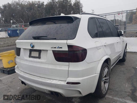2010 BMW X5 M with VIN 5YMGY0C52ALK25509, listed as a IAAI auction lot 41227049 with 1 mi miles. Bid and sale history available at carsss.com. Image 4.