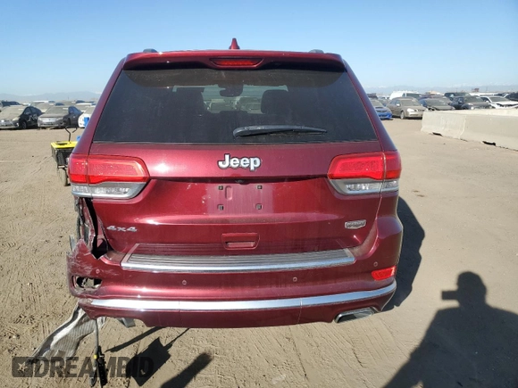 2019 Jeep Grand Cherokee Summit with VIN 1C4RJFJT3KC531792, listed as a Copart auction lot 46883195 with 51,955 mi miles and Salvage Title. Bid and sale history available at carsss.com. Image 6.