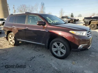 2012 Toyota Highlander Limited with VIN 5TDDK3EH7CS161197, listed as a Copart auction lot 49122805 with 168,008 mi miles and Clean Title. Bid and sale history available at carsss.com. Image 4.