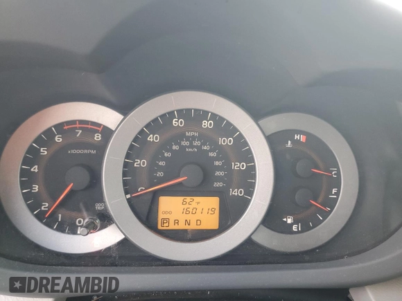 2009 Toyota RAV4 with VIN 2T3ZF31V49W008404, listed as a Copart auction lot 46264965 with 160,119 mi miles and Salvage title. Bid and sale history available at DreamBid. Image 9.