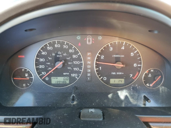 2003 Subaru Legacy Outback with VIN 4S3BE896337200320, listed as a Copart auction lot 82375554 with 139,486 mi miles and Salvage title. Bid and sale history available at DreamBid. Image 9.