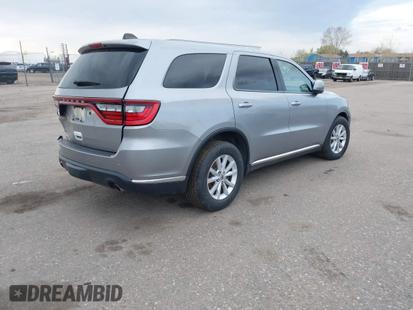 2019 Dodge Durango Special Service with VIN 1C4SDJFT5KC765078, listed as a IAAI auction lot 41976314 with 89,165 mi miles and . Bid and sale history available at carsss.com. Image 4.