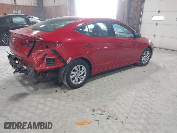 2020 Hyundai Elantra SE with VIN 5NPD74LF6LH619830, listed as a IAAI auction lot 41982787 with 36,288 mi miles. Bid and sale history available at carsss.com. Image 4.