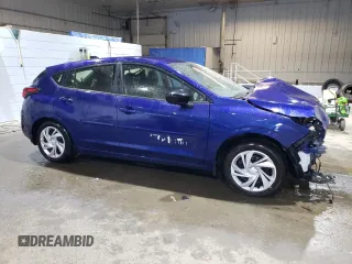 2024 Subaru Impreza with VIN JF1GUABC4R8353202, listed as a Copart auction lot 75989354 with 5,031 mi miles and Salvage Title. Bid and sale history available at carsss.com. Image 4.