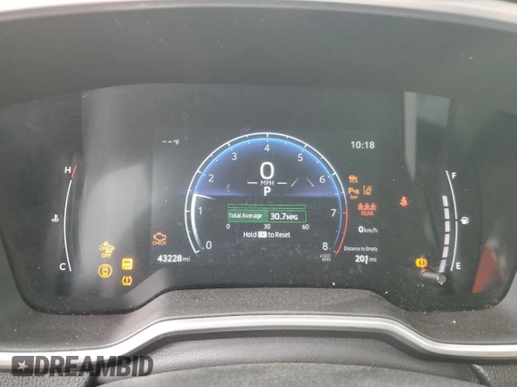 2023 Toyota Corolla Cross XLE with VIN 7MUDAABG1PV052040, listed as a Copart auction lot 51840315 with 43,228 mi miles and Salvage title. Bid and sale history available at DreamBid. Image 9.